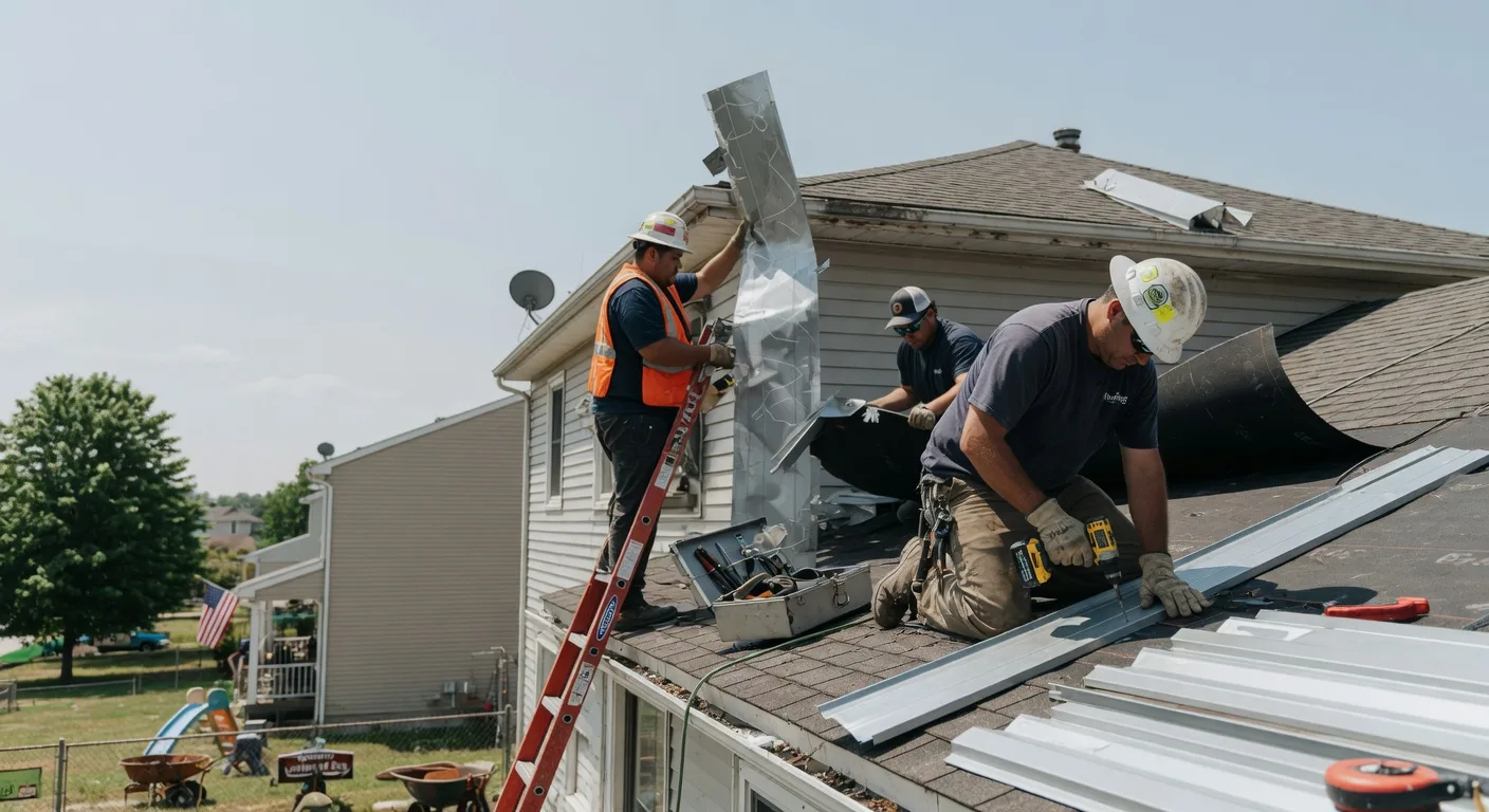 Storm Damage Metal Roof Repair in Talkeetna, AK